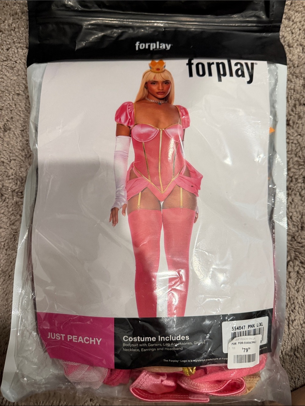 Forplay Pink 'Just Peachy' Costume